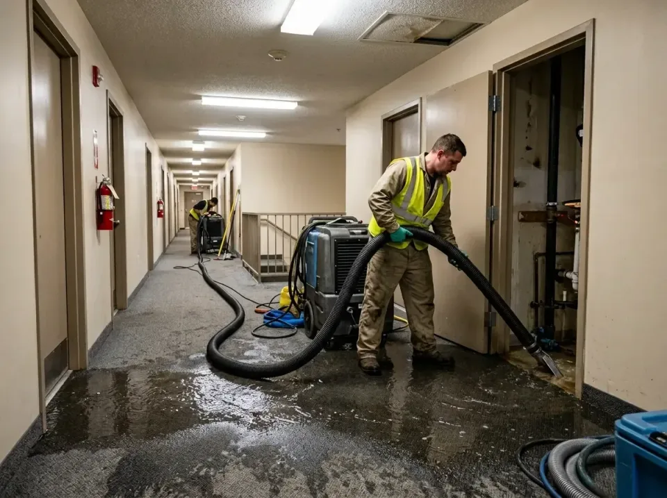 multi-unit-apartment-hallway-f-005 — frequently asked questions, Emergency Burst Pipe Water Extraction & Removal in Freedom,…